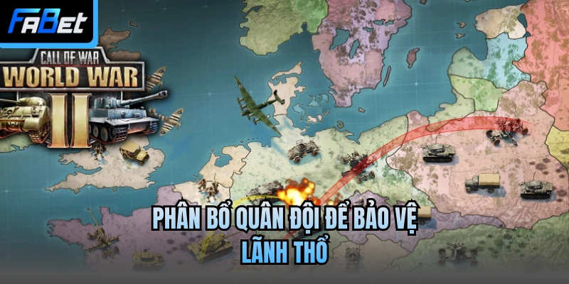 Phân bổ quân đội để bảo vệ lãnh thổ