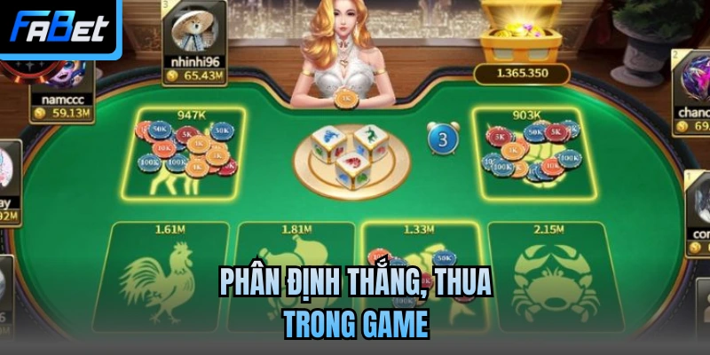 Phân định thắng, thua trong game